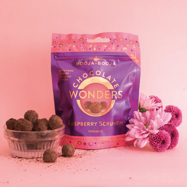 Booja-Booja - Chocolate Wonders Raspberry Scrunch (8x65g)