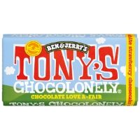 Tony's Chocolonely + Ben & Jerry's - S/Berry C/Cake (15x180g