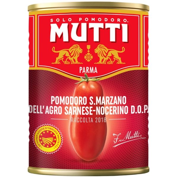 Mutti - San Marzano Peeled Tomatoes (6x400g)