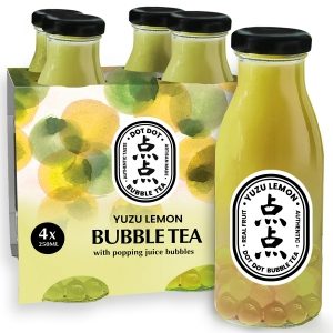 Dot Dot - Multipack BUBBLE TEA 'Yuzu Lemon' (4x4x250ml)