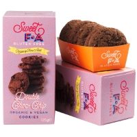 Sweet FA - Gluten Free Double Choc Chip Cookies (12x125g)