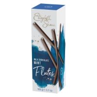 Elizabeth Shaw - 'Flutes' Milk Chocolate Mint (10x105g)