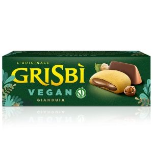 Vicenzi - 'Grisbi' VEGAN Gianduia Cream Biscuits (12x135g)