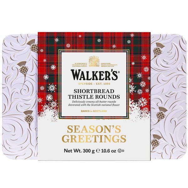 Walkers - Seasons Greetings Shortbread Tin (6x300g)