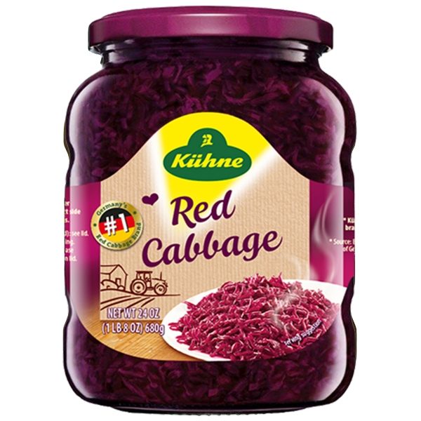 Kuhne - Red Cabbage (10x350g)