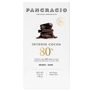 PANCRACIO - Intense Cocoa 80% Dark Chocolate (20x100g)