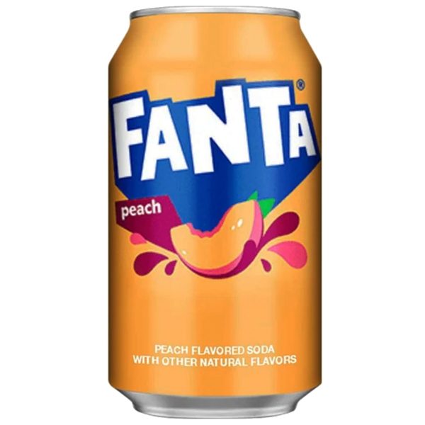 Fanta U.S. - Peach Soda (24x355ml)