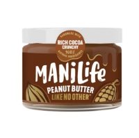 ManiLife - Rich COCOA 'Crunchy' Peanut Butter (6x275g)