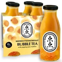 Dot Dot - Multipack BUBBLE TEA 'Mango Passionfruit' (4x4x250