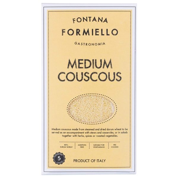 Fontana Formiello - Couscous 'Medium Grain' (20x500g)