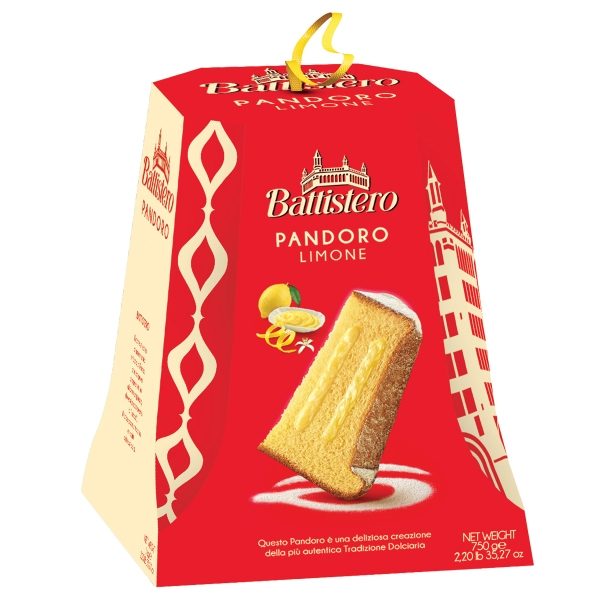 Battistero - Pandoro with Lemon Cream (12x750g)