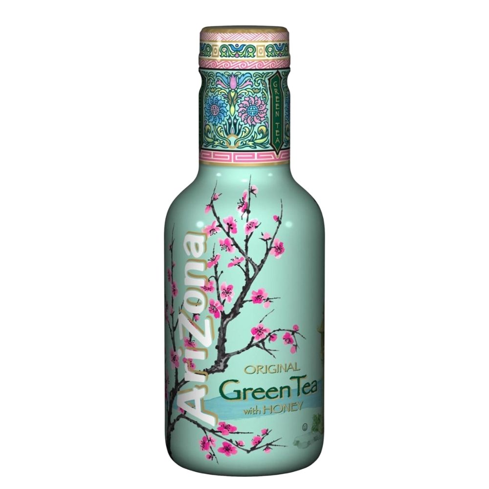 AriZona Original Green Tea with Honey (6x500ml) Auguste Noel Ltd