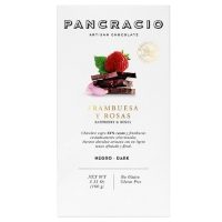 PANCRACIO - Dark Chocolate with Raspberry & Rose (20x100g)