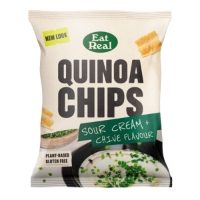 Eat Real GF - SMALL Quinoa Sour Cream & Chive (18x40g)