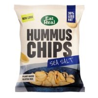 Eat Real GF - SMALL Hummus Chips Sea Salt (18x45g)