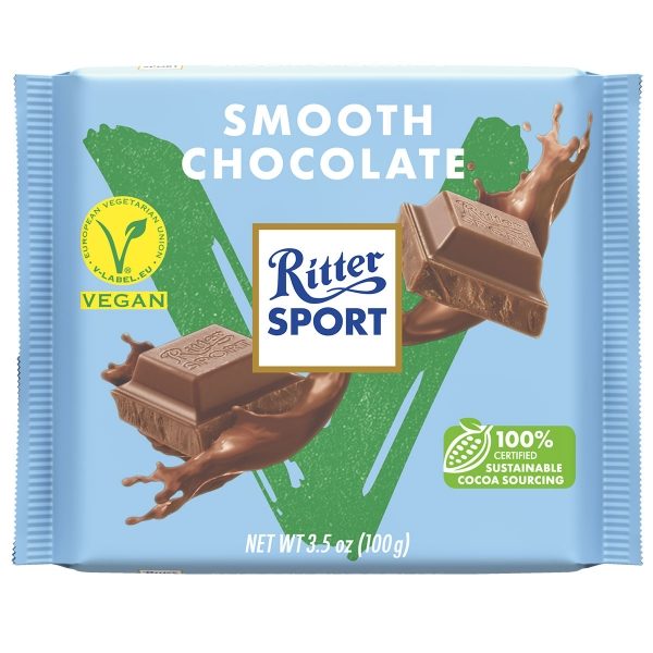 Ritter Sport 'VEGAN' - Smooth Chocolate (12x100g)