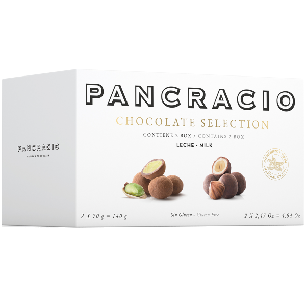 PANCRACIO - Chocolate Selection 'Milk Chocolate' (12x140g)