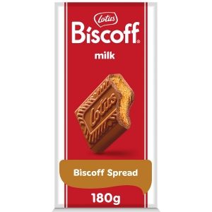 Lotus - Milk Chocolate with Biscoff Spread (16x180g)
