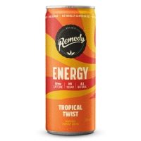 Remedy- KOMBUCHA ENERGY 'Tropical Twist' (12x250ml)