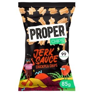 PROPER - CHIPS 'Jerk Sauce' Chickpea Chips (8x85g)