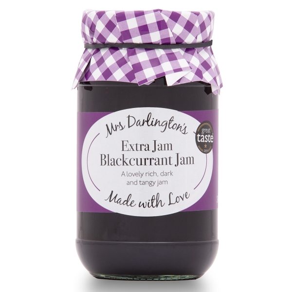 Mrs Darlington - Blackcurrant Extra Jam (6x340g)