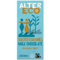 Alter Eco Organic - Salted Caramel Milk Chocolate (14x100g)