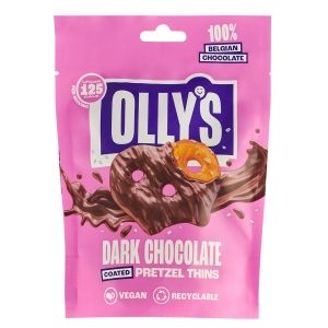 OLLY'S - Pretzel Thins 'DARK Chocolate' (10x90g)