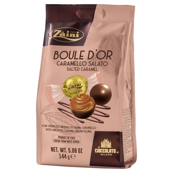 Zaini - Boule d’Or Salted Caramel 'Share Bag' (12x144g)