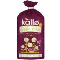 Kallo - Veggie Cakes GF Caramelised Onion & Chutney (6x122g)