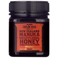 Taylor Pass Honey - Multifloral MANUKA MGO50+ (6x250g)