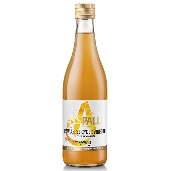 Aspall - RAW Apple Cyder Vinegar +the Mother & Honey (6x500m