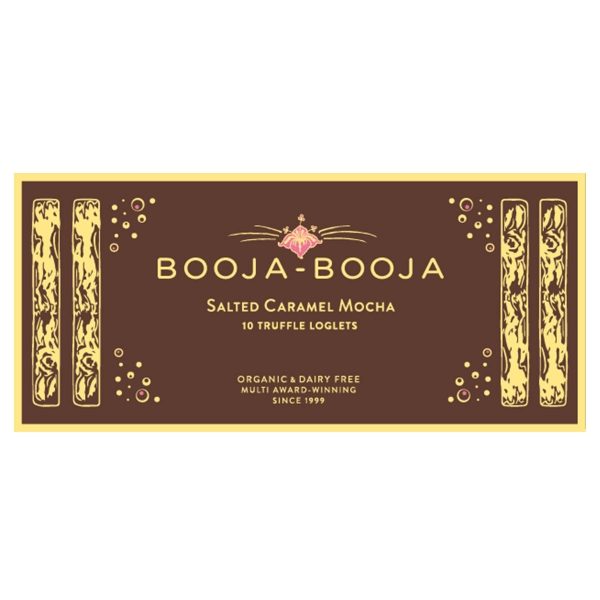 Booja-Booja - Salted Caramel Mocha Truffle Loglets (8x115g)
