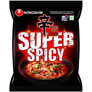 Nongshim - 'Pack' SHIN RED Super Spicy Noodle Soup (20x120g)