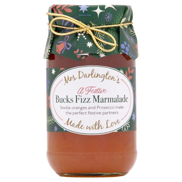 Mrs Darlington - 'a festive' Bucks Fizz Marmalade (6x340g)