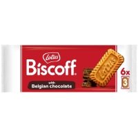 Lotus - Biscoff CHOCOLATE Coated Biscuits (12x132g)