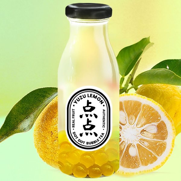 Dot Dot - BUBBLE TEA 'Yuzu Lemon' (12x250ml)