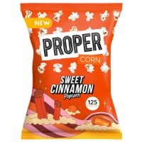 PROPER - CORN 'Sweet Cinnamon' Popcorn (8x90g)