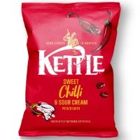 Kettle Chips - Sweet Chilli & Sour Cream (12x130g)