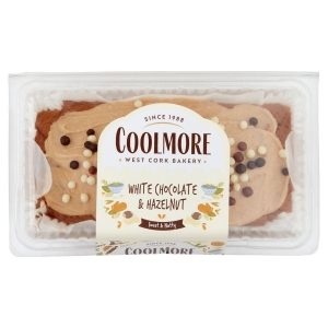BBE 02/08/24 Coolmore - White Chocolate & Hazelnut Cake (6x3