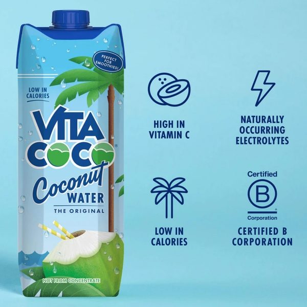 Vita Coco - Pure Coconut Water (6x1Ltr)