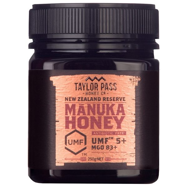 Taylor Pass Honey - MANUKA UMF5+, MGO83+ (6x250g)